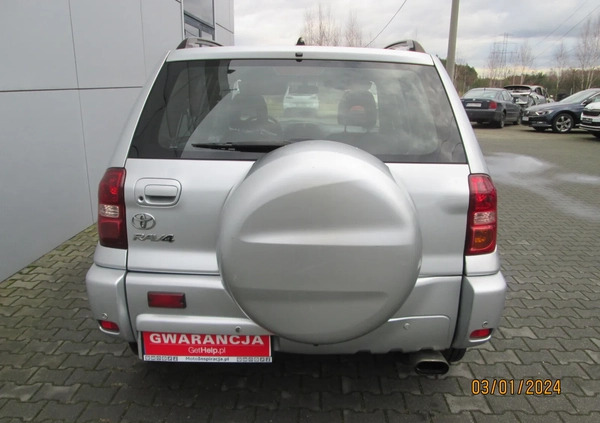 Toyota RAV4 cena 18500 przebieg: 283000, rok produkcji 2005 z Rybnik małe 301